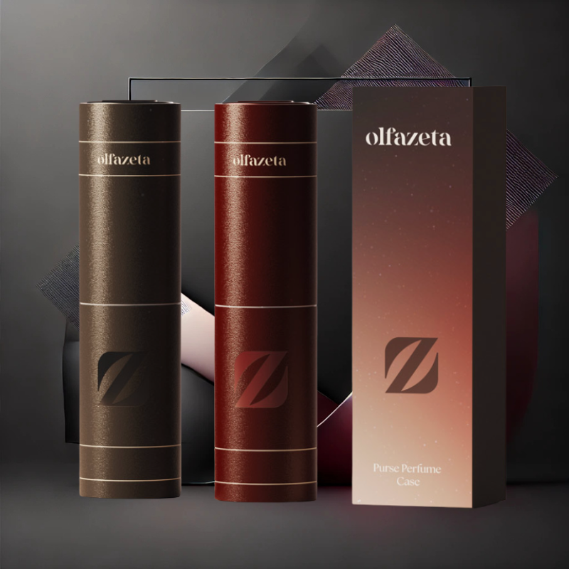 Parfüm-Taschenetui – Timeless Schwarz