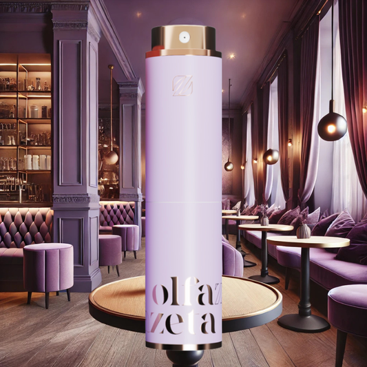 Parfüm-Taschenetui – Modern Lila