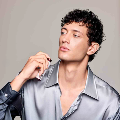 Parfüm-Taschenetui – Modern Taubengrau